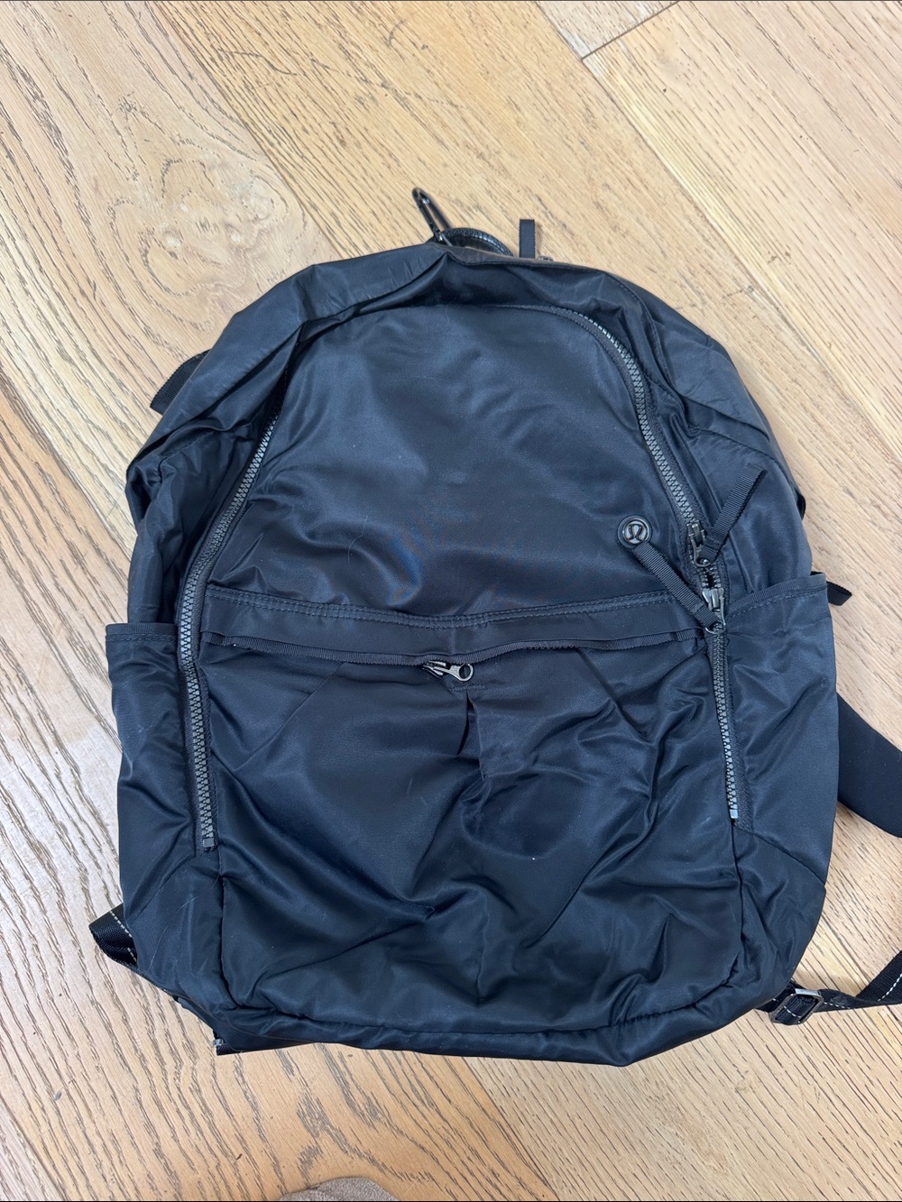 Lulu Lemon Black Backpack
